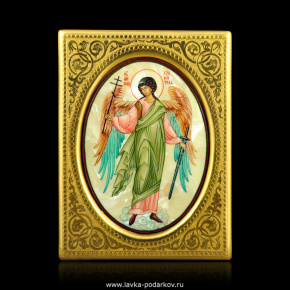 Икона "Ангел Хранитель" с перламутром, фотография 0. Интернет-магазин ЛАВКА ПОДАРКОВ